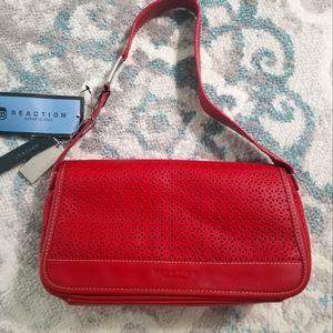 NWT Kenneth Cole Reaction red leather purse